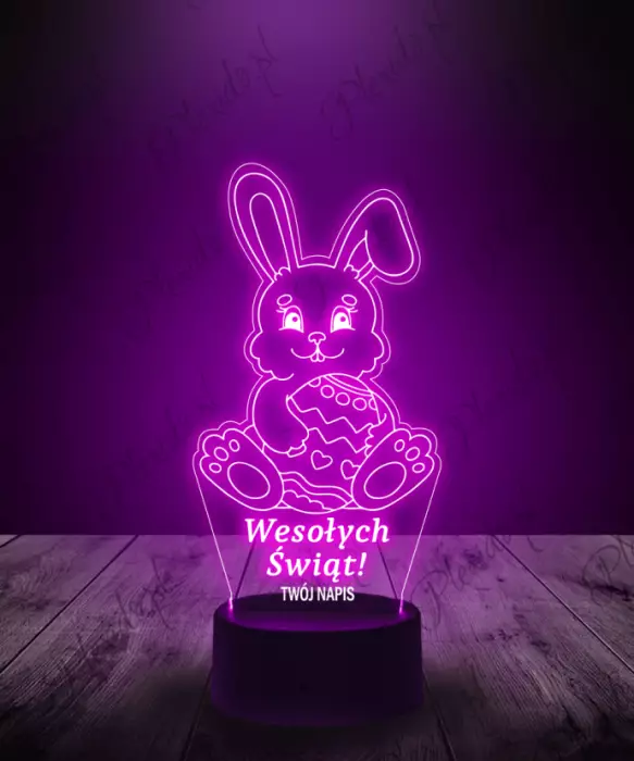 lampka_plexido_zajączek_z_jajkiem
