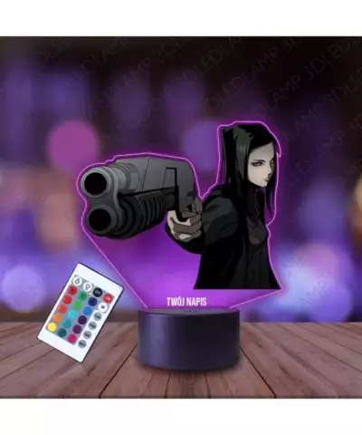 Lampka Nocna 3D LED LAMP z Nadrukiem Re-l Mayer Ergo Proxy