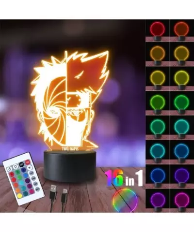 Lampka Nocna 3D LED LAMP Naruto Dwie Twarze
