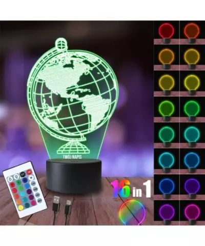 Lampka Nocna 3D LED LAMP Globus Kula Ziemska