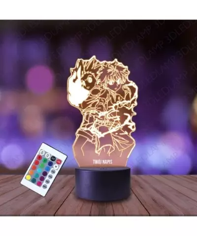 Lampka Nocna 3D LED LAMP Hunter x Hunter Anime
