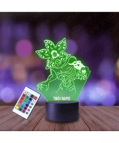 Lampka Nocna 3D LED LAMP Stranger Things Demogorgon