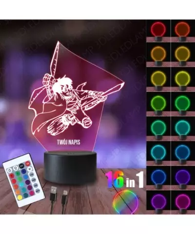 Lampka Nocna 3D LED LAMP Harry Potter Gra Quidditch
