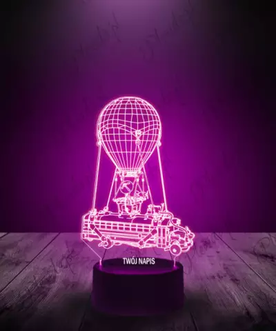 Lampka LED 3D Plexido Fortnite Balon - 2