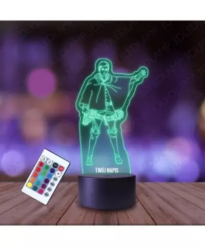Lampka Nocna 3D LED LAMP Erwin Smitch Attack on Titan