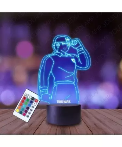 Lampka Nocna 3D LED LAMP Kapitan Jastrząb Genzo