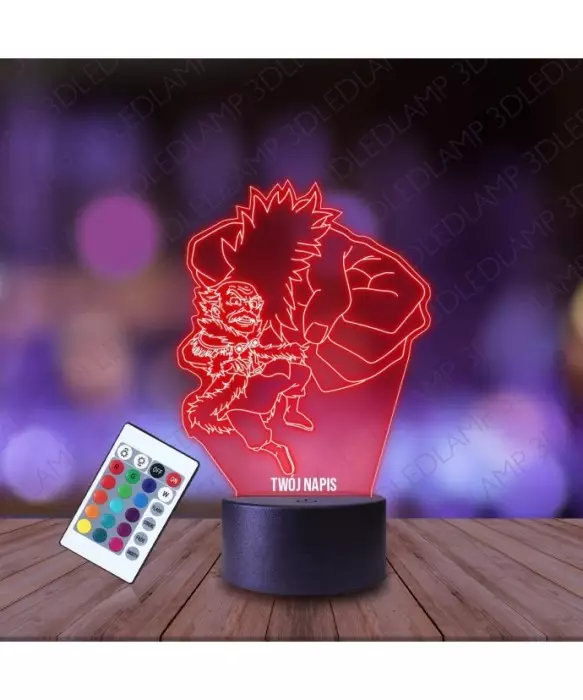 Lampka Nocna 3D LED LAMP Fairy Tail Makarov