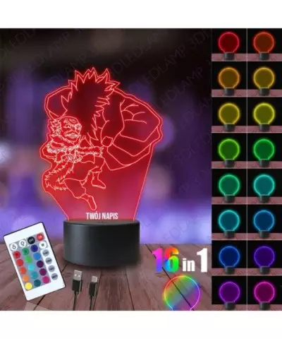 Lampka Nocna 3D LED LAMP Fairy Tail Makarov