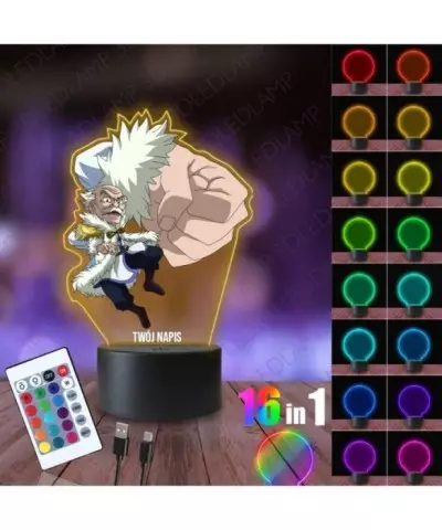 Lampka Nocna 3D LED LAMP z Nadrukiem Fiary Tail Makarov Dreyar