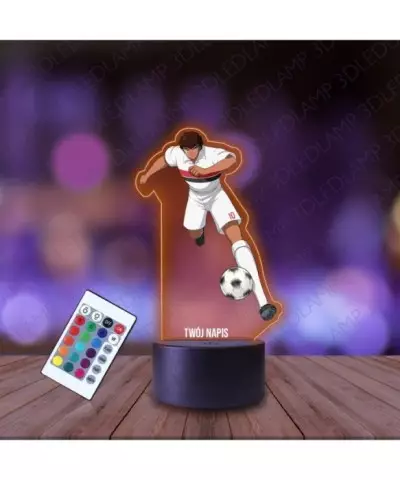 Lampka Nocna 3D LED LAMP z Nadrukiem Kapitan Jastrząb Roberto Hongo