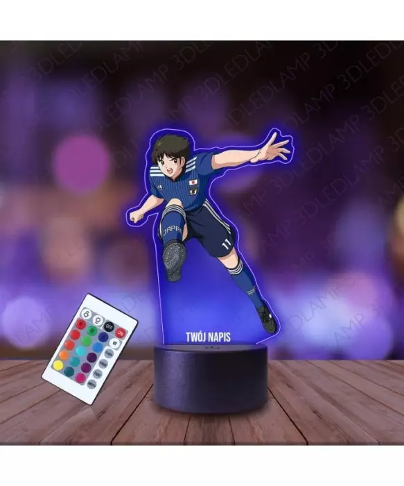 Lampka Nocna 3D LED LAMP z Nadrukiem Kapitan Jastrząb Taro Misaki