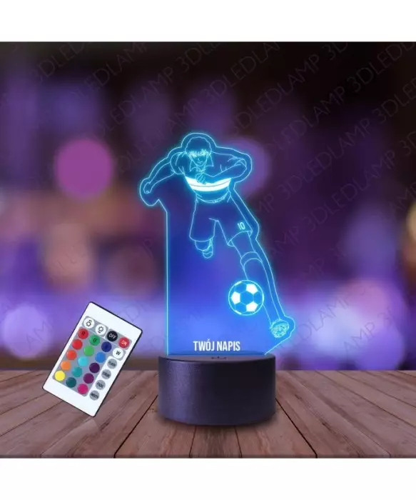 Lampka Nocna 3D LED LAMP Kapitan Jastrząb Hongo