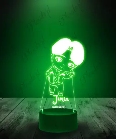 Lampka LED 3D Plexido BTS Jimin