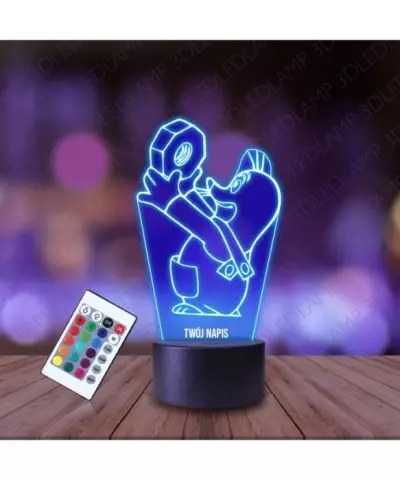 Lampka Nocna 3D LED LAMP Krecik