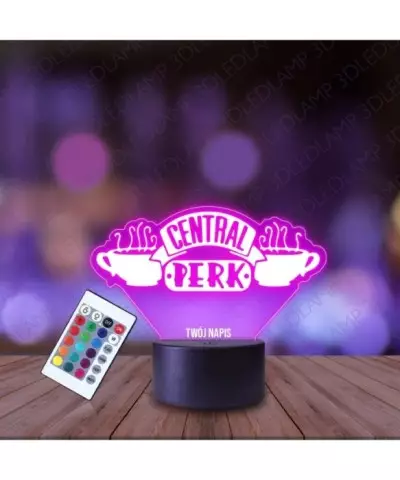 Lampka Nocna 3D LED LAMP Przyjaciele Central Perk