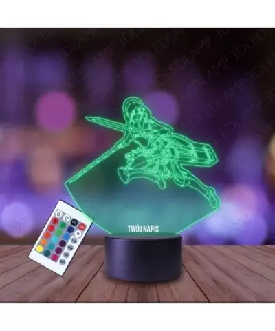 Lampka Nocna 3D LED LAMP Ymir Atak Tytanów