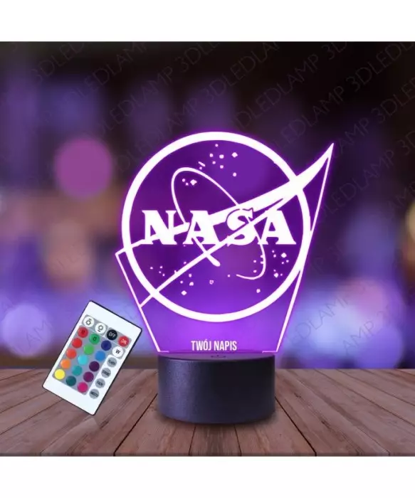 Lampka Nocna 3D LED LAMP NASA