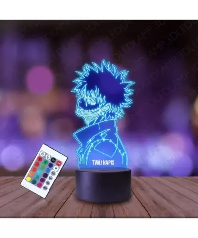 Lampka Nocna 3D LED LAMP Dabi My Hero Academia