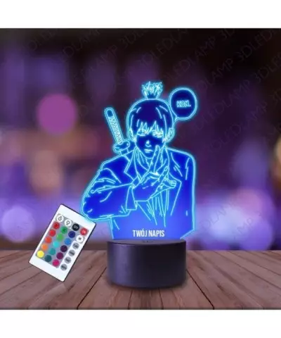 Lampka Nocna 3D LED LAMP Aki Chainsaw Man