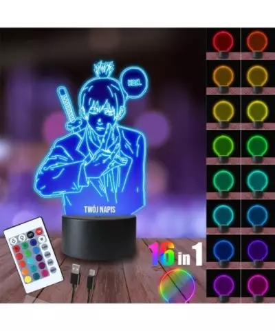 Lampka Nocna 3D LED LAMP Aki Chainsaw Man