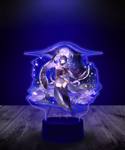 Lampka LED Plexido z Nadrukiem Genshin Impact Raiden