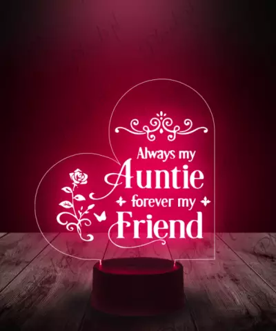 Lampka LED 3D Plexido Prezent dla Cioci