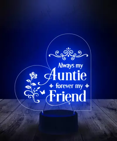 Lampka LED 3D Plexido Prezent dla Cioci