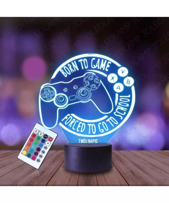 Lampka Nocna 3D LED LAMP Pad Gamingowy