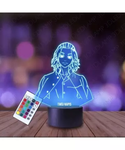 Lampka Nocna 3D LED LAMP Manjiro Sano Tokyo Revengers