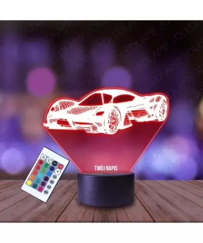Lampka Nocna 3D LED LAMP Sportowy Samochód