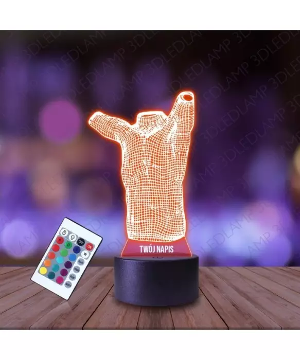 Lampka Nocna 3D LED LAMP Tors