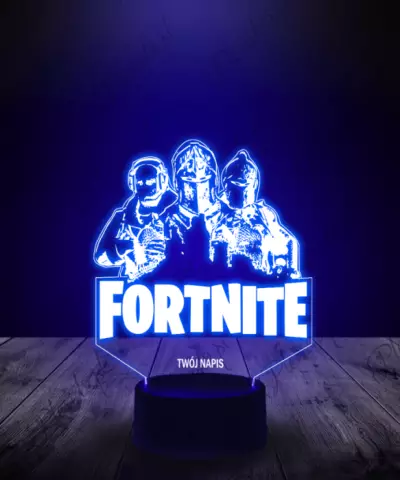 Lampka LED 3D Plexido Fortnite Postacie Zawodnicy - 4
