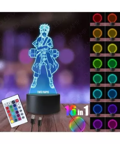 Lampka Nocna 3D LED LAMP Naruto z Plecakiem