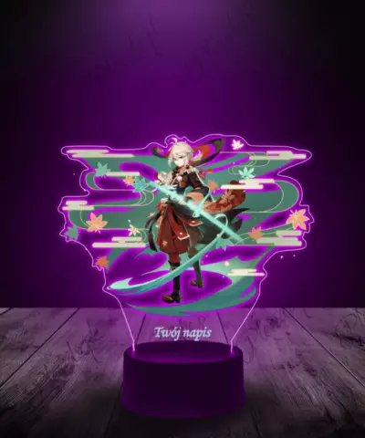 Lampka LED Plexido z Nadrukiem Genshin Impact Kazuha - 1