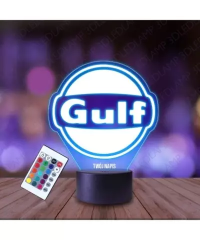 Lampka Nocna 3D LED LAMP Gulf Oil