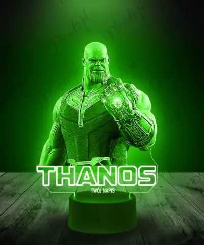 Lampka LED 3D Plexido Thanos Avengers