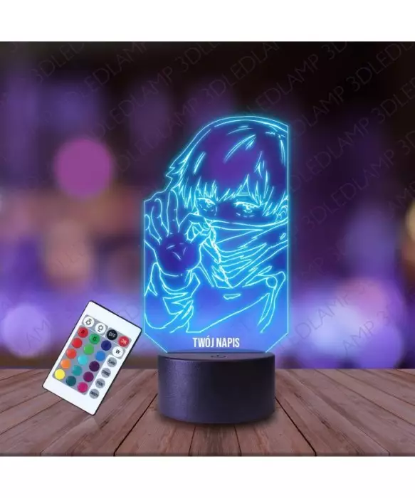 Lampka Nocna 3D LED LAMP Toge Jujutsu Kaisen