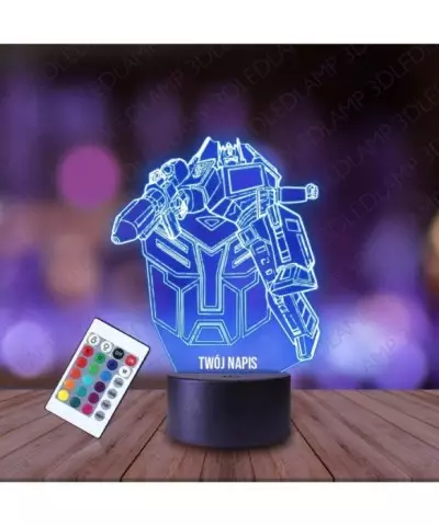 Lampka Nocna 3D LED LAMP Transformers Optimus