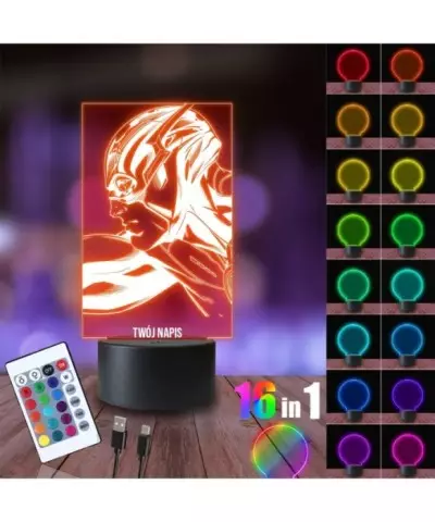 Lampka Nocna 3D LED LAMP The Flash