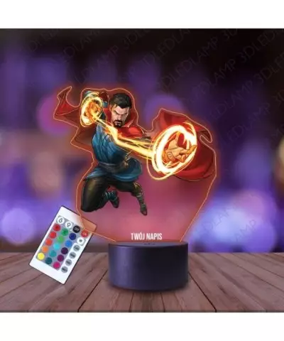 Lampka Nocna 3D LED LAMP z Nadrukiem Marvel Doctor Strange