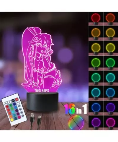 Lampka Nocna 3D LED LAMP Sexy Yoko Manga