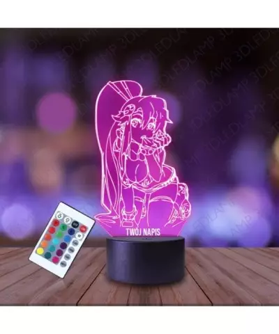 Lampka Nocna 3D LED LAMP Sexy Yoko Manga