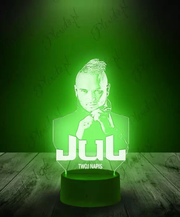 Lampka LED 3D Piosenkarz Jul Raper - 2