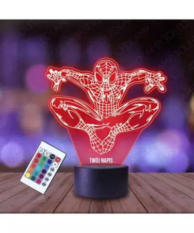 Lampka Nocna 3D LED LAMP Spider-Man Marvel