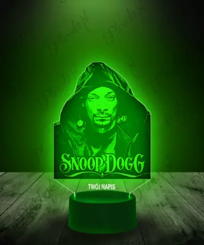 Lampka LED 3D Raper Snoop Dogg