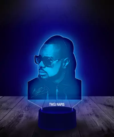 Lampka LED 3D Raper Maître Gims