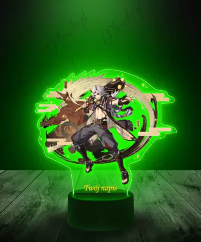 Lampka LED Plexido z Nadrukiem Genshin Impact Arataki