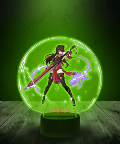 Lampka LED Plexido z Nadrukiem Genshin Beidou