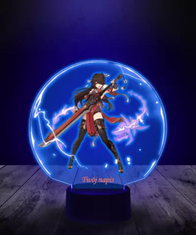 Lampka LED Plexido z Nadrukiem Genshin Beidou
