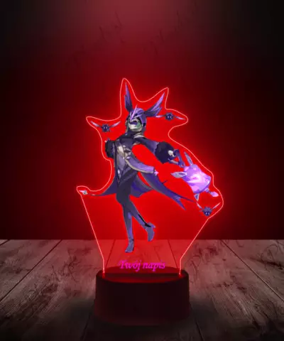 Lampka LED Plexido z Nadrukiem Genshin Impact Fatui